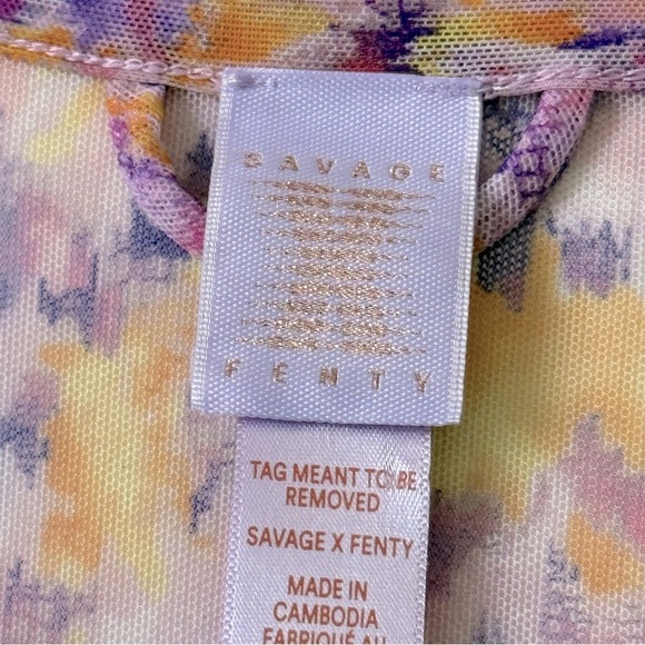 Savage X Fenty Swim Coverup Long Length Lilac Pink Size M/L - Picture 8 of 13